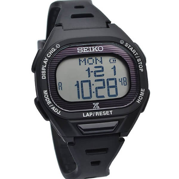 【SEIKO】Prospex SBEF055 Super Runners Solar Digital Watch Black JDM New JAPAN