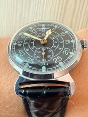 RARE/SERVICED Pobeda Watch Aviation Mechanical USSR Soviet Wrist Russian Men’s
