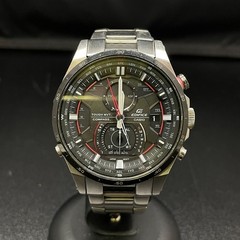 CASIO EDIFICE EQW-A1200 Silver Bracelet Watch Used
