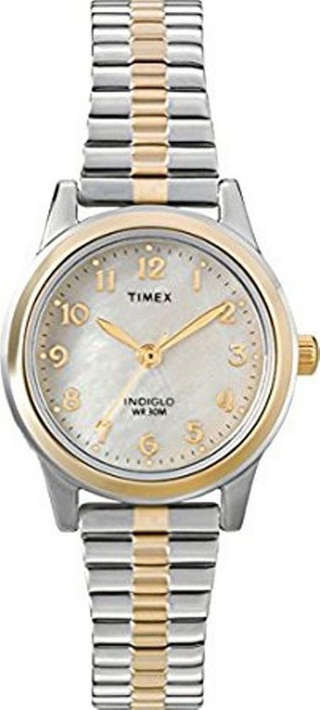 Timex T2M8289J Women’s Essex Avenue Two Tone Steel Watch T2M828