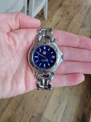 TAG Heuer WG111A.BA0423 Mens SEL Series Professional Quartz Watch Blue Silver
