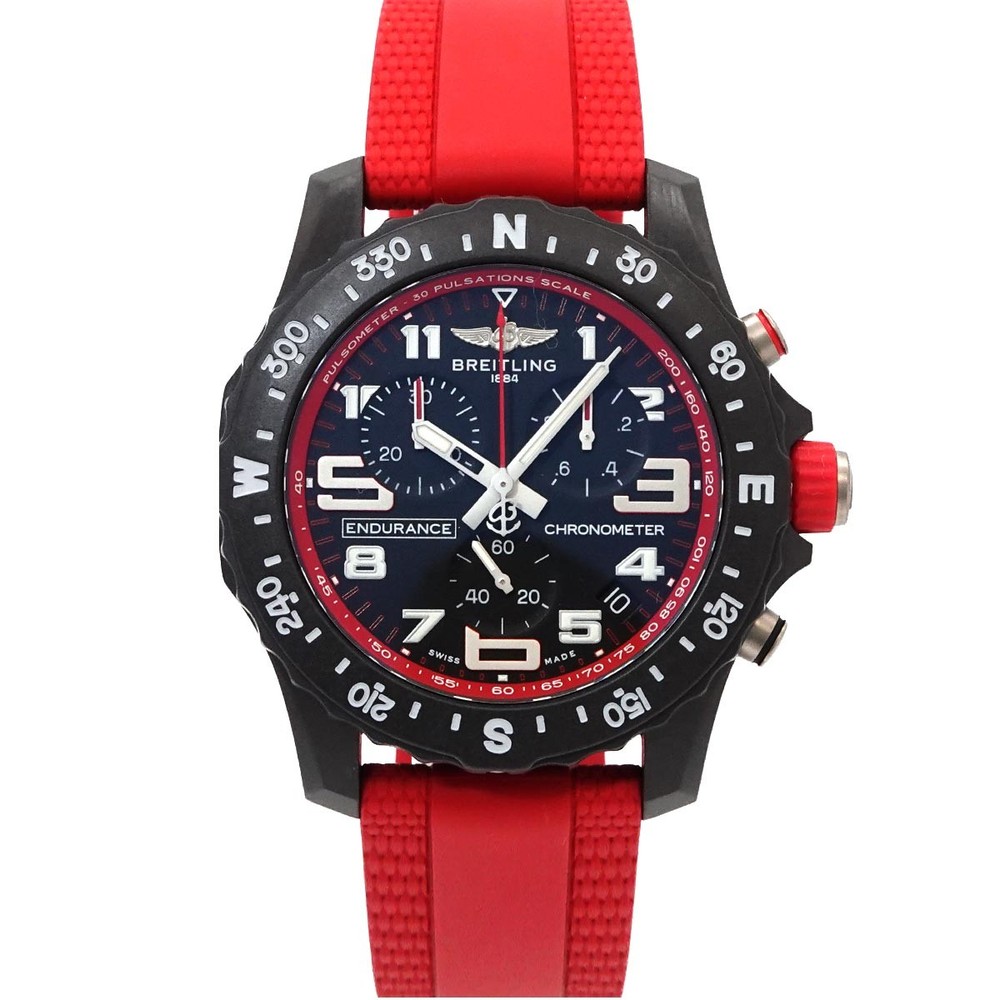 BREITLING Endurance Pro X82310 Quartz Black Dial Mens Watch 90335557