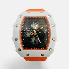 Activa X Invicta Digital Essentials Men’s Watch – 42.8mm, Orange (ACW2605-001)