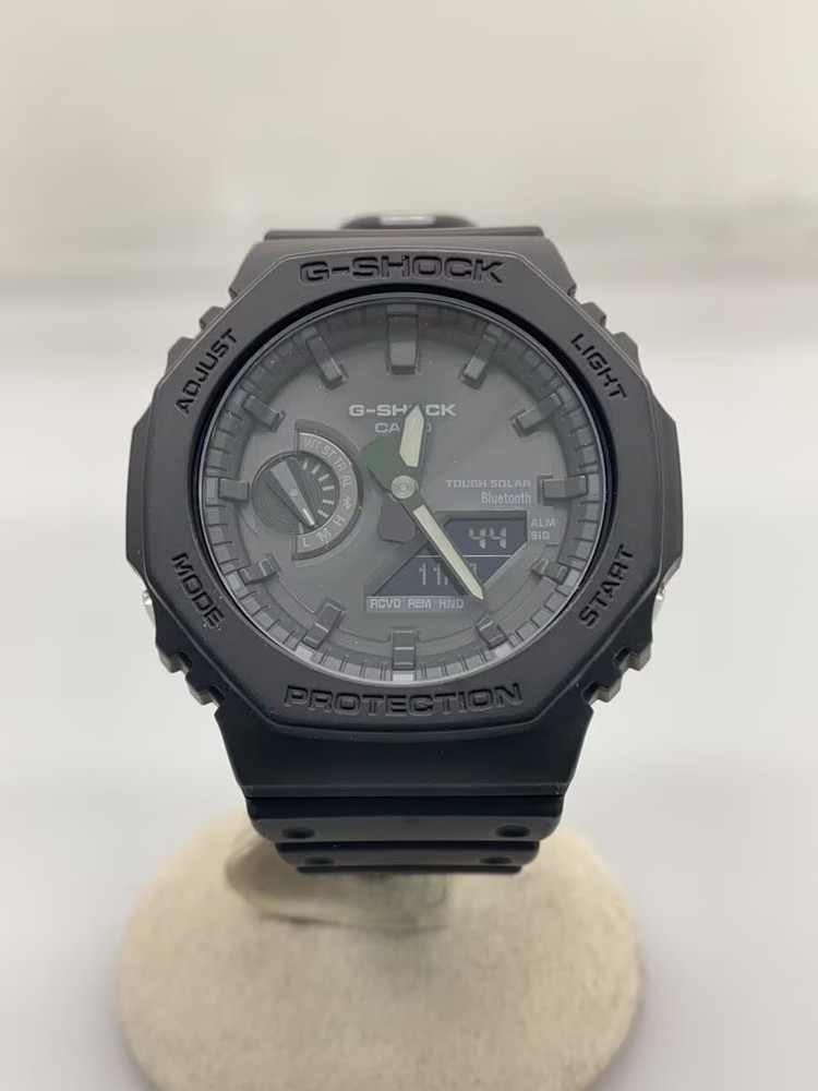 CASIO G-SHOCK GA-B2100-1A1JF Black Resin Solar Digital Analog Watch
