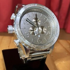 Nixon The 51-30 Chrono Silver Wrist 14.5-18cm Watch