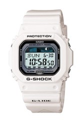 Unused CASIO G-SHOCK GLX-5600-7JF White G-LIDE Tide & Moon Men’s Watch in Box