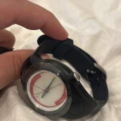 NIKE Triax Watch 90s Y2K Asymmetrical Sports 100M WR Japan NEW Needs Battery