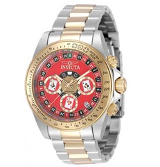 Invicta Speedway Monte Carlo Limited Edition Men’s 40mm Red Chrono Watch 50495