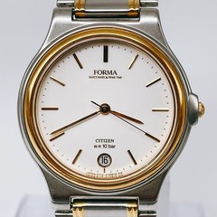 New battery/working condition: Citizen Forma men’s vintage watch 4710-470176