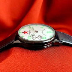 Vintage Men’s Wristwatch Marriage Komandirskie Soviet Watch Serviced