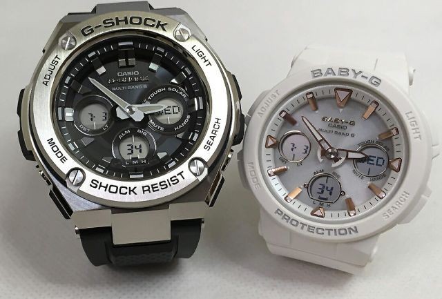G SHOCK Couple Watch for Lovers G SHOCK BABY G Casio 2 piece set Radio Solar GST
