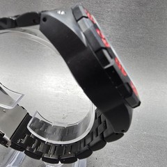 Android Corsair Skeleton Automatic Watch Men 49mm Black Dial Black Round Runs