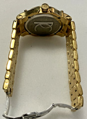 Renato Collezioni 10 Jewels Swiss Movement Men Watch Gold-Tone Steel New Battery