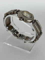 34mm Silver Tone Apple/School/Teacher Theme Quartz Watch w/Bracelet & Battery