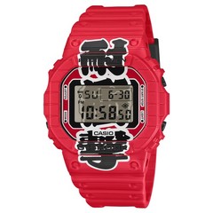 Watch Casio G Shock G SHOCK DW 5600AKA 4JR Stopwatch Red Lantern Motif Men s Ne