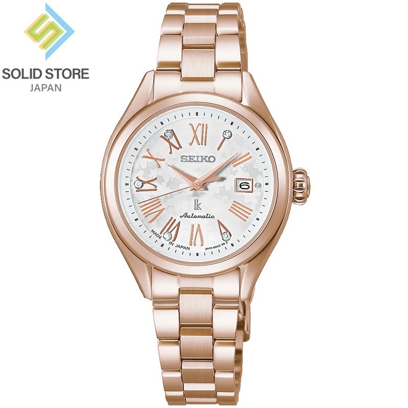 SEIKO LUKIA Grow HEA003J DAICHI MIURA Limited Automatic Pink Gold Watch 28.6mm