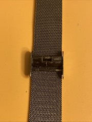 FMD Metal Gray Men’s Watch # FMDAND027 Mesh Band New Battery