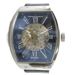 Daniel & Douglas Automatic Wristwatch 45mm Silver Men’s Tonneau AB