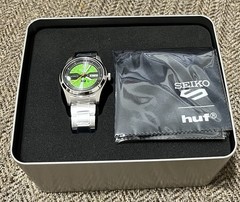 Seiko 5 Sports x HUF Limited Edition Mechanical Watch, BNIB, SOLD OUT