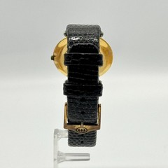 GUCCI Working Quartz Watch Black Dial 2 Hands 4500M [Good] From Japan
