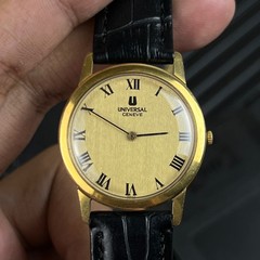 Vintage Universal Genève Ultra Thin Birch Dial