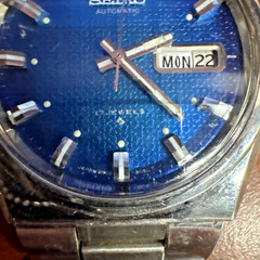SEIKO Watch 6309-8049 17 Jewels Automatic Japan Movement Broken Band