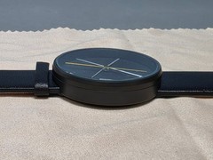 Projects Watches Crossover 40mm Watch Black Face/Case/Leather Band PJT-7292B New