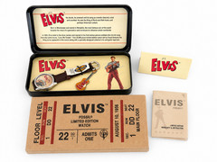 Fossil Elvis Presley Limited edition watch . NEW complete with tin box papers .