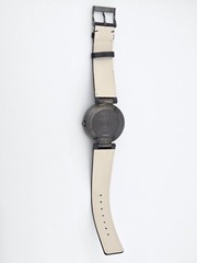 Gucci Interlocking GG Men’s Black Dial Multicolor Leather Strap Watch – YA133206