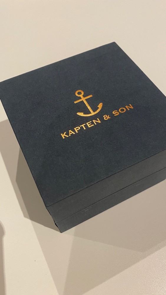 Kapten & Son Watch Brown Croco Leather in Campina 36mm