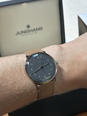 Junghans Max Bill Automatic Rare Anthracite Gray Dial 38mm