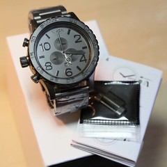 NEW Authentic NIXON Watch Mens 51-30 CHRONO Gunmetal A0831062 GIFT FAST SHIPPING