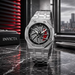69485 – Invicta Speedway Rim Men’s Watch – 42mm, Steel