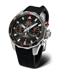Vostok Europe ROCKET N1 6S21-225A618 Silicone Strap- Men’s Quartz Watch