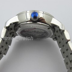 38mm Parnis Men Luxury Mechanical Watch Sapphire Miyota Automatic Stainless Band