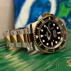 2022 Rolex Submariner Date 18k Yellow Gold & Steel Black Oyster 126613LN