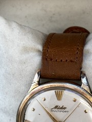 Just Serviced! Vintage Men’s Mido Multifort Powerwind Gold Tone 34MM