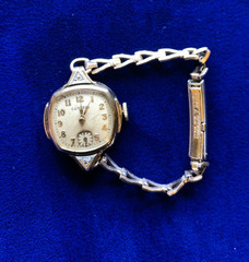 Vintage Central Watch Co Womens 22mm Not Running