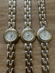The Buyer Gets all 3 New EKO 2tone Japan Quartz Watches-Keeps Perfect Time-USA