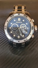 INVICTA 17084 PRO DIVER SCUBA CHRONOGRAPH SWISS CARBON FIBER DIAL MEN’S WATCH
