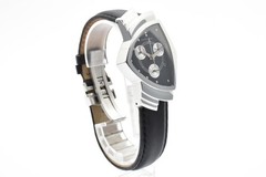 ▶️ HAMILTON Ventura H244121 Quartz Chronograph Black Dial Men’s Watch Swiss Made