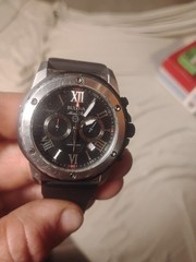 Bulova Marine Star Men’s Quartz Watch Black 98B127 – Authentic Used Free Shippi