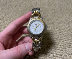 Men’s Tag Heuer Dive Watch 2-Tone Gold Plated / Stainless Steel 39mm