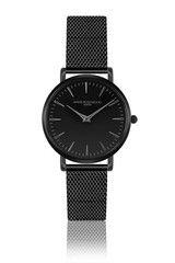 Annie Rosewood Primrose Classic Ladies Black Sunray Watch 38mm Mesh Brand New