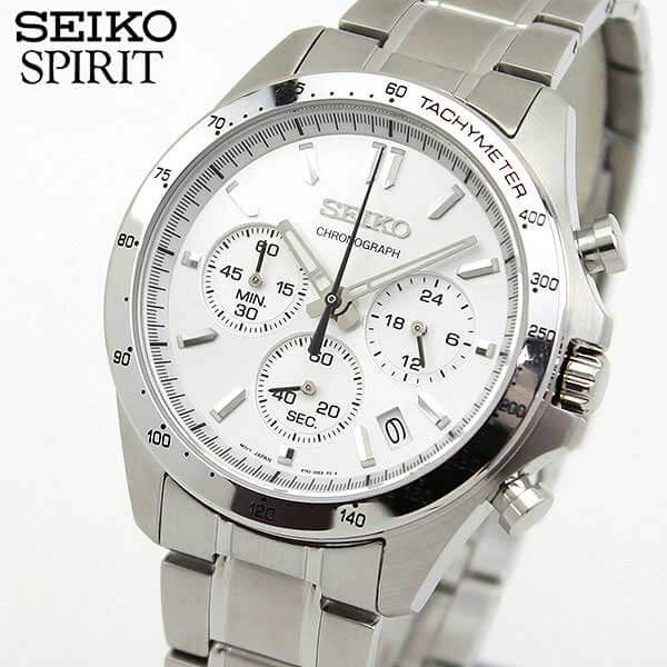 SEIKO Spirit SBTR009 Quartz Chronograph Men’s Watch Authentic Japan