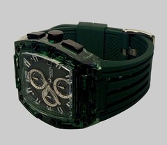 Invicta S1 Rally 70144 Men Chronograph Carbon Fiber Dial Polyurethane Watch