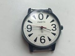 Wristwatch Raketa Big Zero 2609 HA 17 jewels USSR jewels serviced
