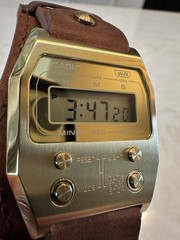CASIO CLASSIC A1100GV-9JF PREMIUM Full Metal Digital Quartz Watch Gold