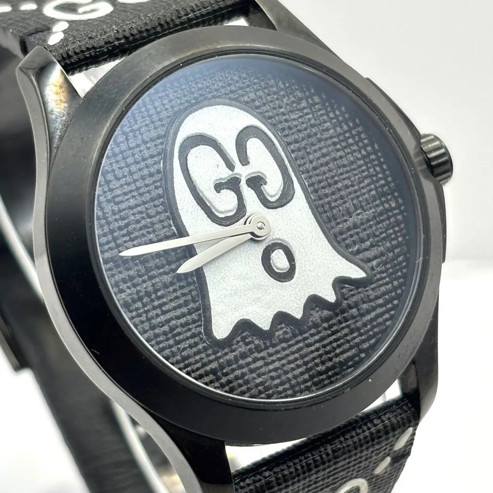 GUCCI G-Timeless Ghost YA1264018 126.4 Quartz Men’s Watch 3.8cm Wrist 17.5cm