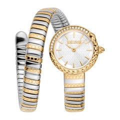 Just Cavalli JC1L301M0065 Women’s Two Tone Bracelet White Dial Quartz Watch